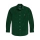 Polo Ralph Lauren Shirt Corduroy Custom Fit-Green Polo Ralph Lauren Shirt Corduroy Custom Fit-Green