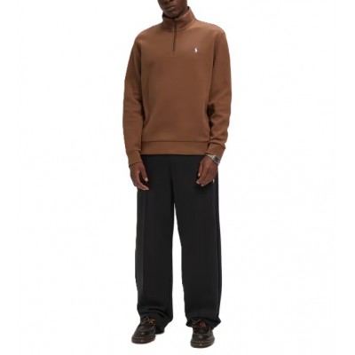Polo Ralph Lauren Sweatshirt Polo Pony Half Zip-Brown