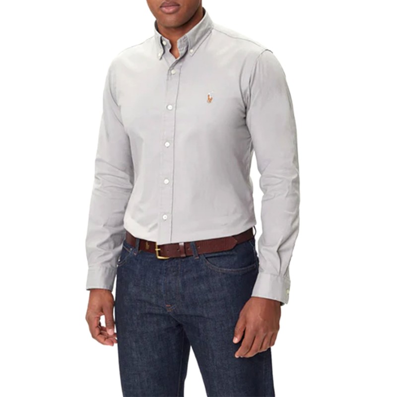 Polo Ralph Lauren Shirt Custom Fit-Grey