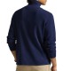 Polo Ralph Lauren Pollover Estate Rib Quarter Zip-Navy Polo Ralph Lauren Pollover Estate Rib Quarter Zip-Navy