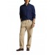 Polo Ralph Lauren Pollover Estate Rib Quarter Zip-Navy Polo Ralph Lauren Pollover Estate Rib Quarter Zip-Navy