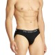 Polo Ralph Lauren 3-Pack Stretch Cotton Low Rise Briefs-Black