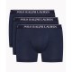 Polo Ralph Lauren 3-Pack Stretch Cotton Classic Trunks-Navy