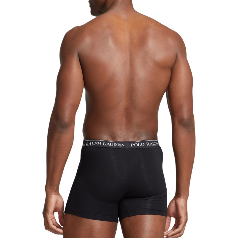 Polo Ralph Lauren Boxer Brief 3 Pack-Black Polo Ralph Lauren Boxer Brief 3 Pack-Black