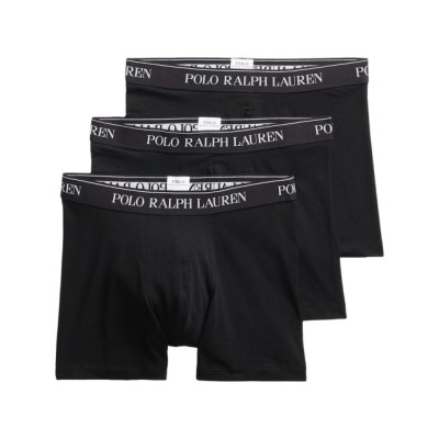 Polo Ralph Lauren Boxer Brief 3 Pack-Black