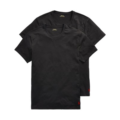 Polo Ralph Lauren Undershirt Classic 2 Pack-Black Polo Ralph Lauren Undershirt Classic 2 Pack-Black