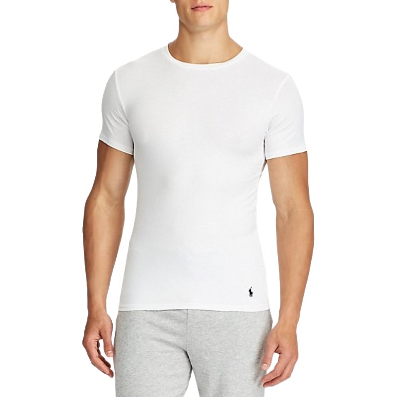 Polo Ralph Lauren Undershirt Classic 2 Pack-White Polo Ralph Lauren Undershirt Classic 2 Pack-White