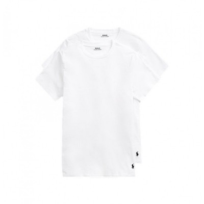 Polo Ralph Lauren Undershirt Classic 2 Pack-White Polo Ralph Lauren Undershirt Classic 2 Pack-White