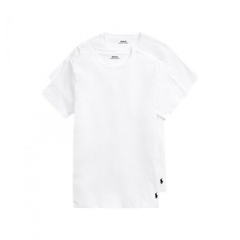 Polo Ralph Lauren Undershirt Classic 2 Pack-White Polo Ralph Lauren Undershirt Classic 2 Pack-White