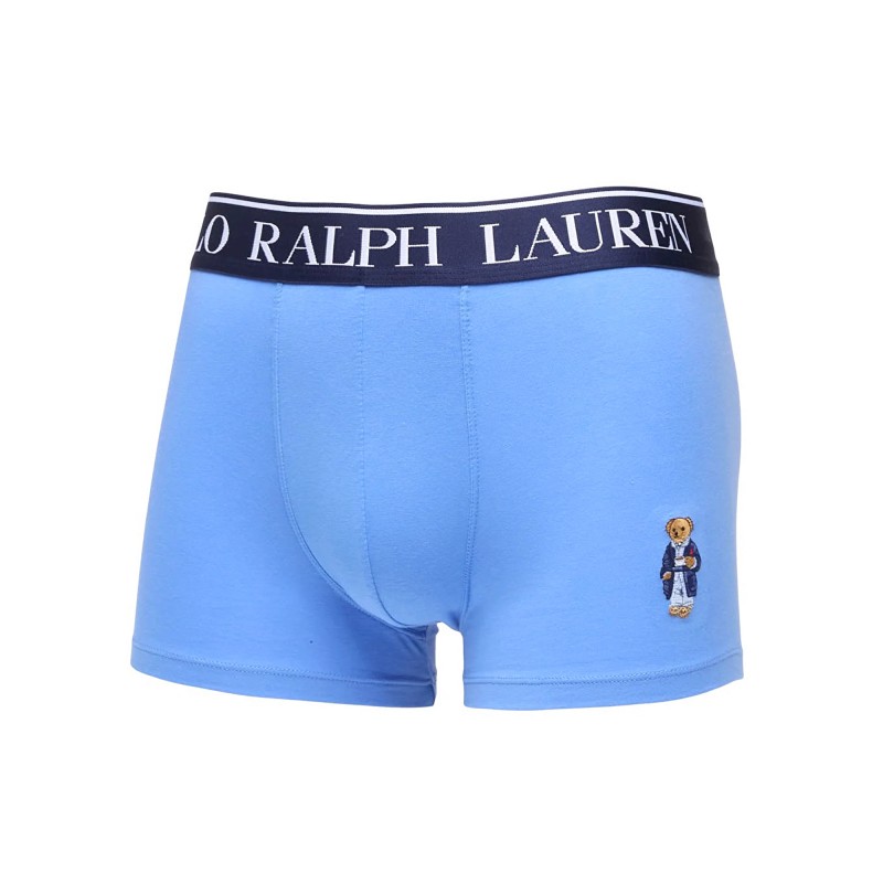 Polo Ralph Lauren Trunk 2 Pack Bear Motif Logo Waistband-Multi Polo Ralph Lauren Trunk 2 Pack Bear Motif Logo Waistband-Multi