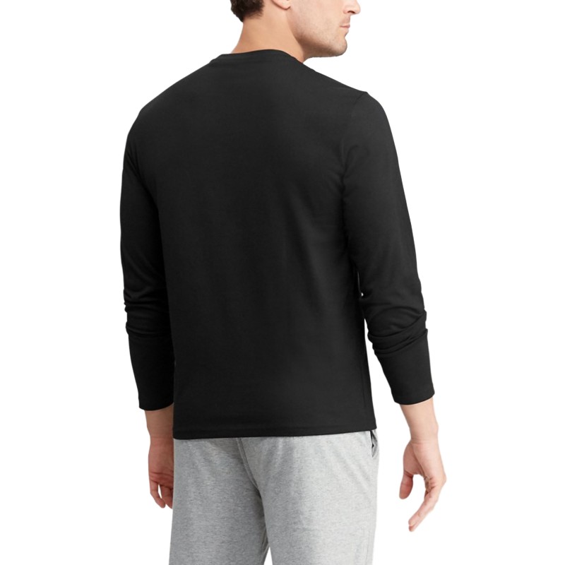Polo Ralph Lauren T-Shirt Long Sleeve-Black Polo Ralph Lauren T-Shirt Long Sleeve-Black