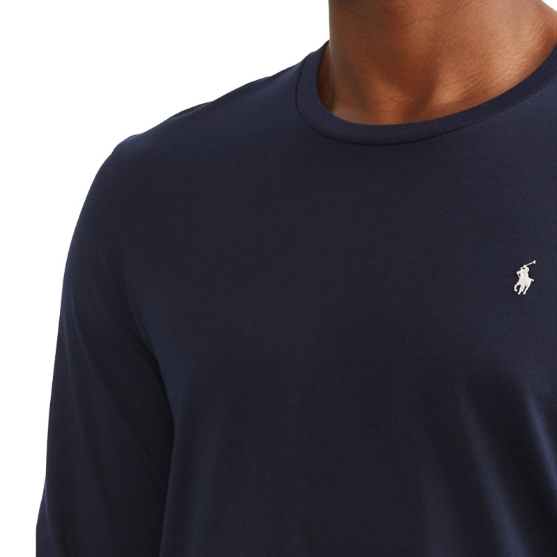 Polo Ralph Lauren T-Shirt Long Sleeve-Navy Polo Ralph Lauren T-Shirt Long Sleeve-Navy