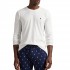 Polo Ralph Lauren T-Shirt Logo Embroidered Long Sleeve-White