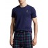 Polo Ralph Lauren T-Shirt Bear Embroidery-Navy