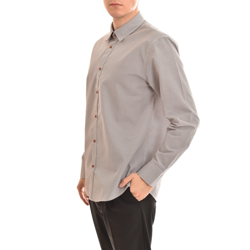 Vittorio Patterned Shirt-Blue Vittorio Patterned Shirt-Blue