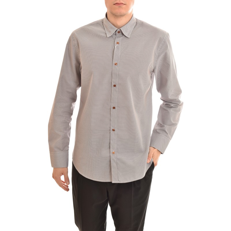 Vittorio Patterned Shirt-Blue Vittorio Patterned Shirt-Blue