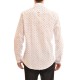 Vittorio Square Patterned Shirt-Off White Vittorio Square Patterned Shirt-Off White