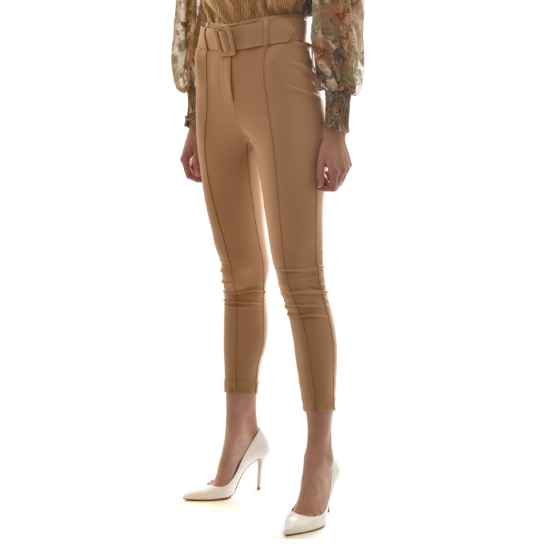 Twenty-29 Trousers With Belt-Camel