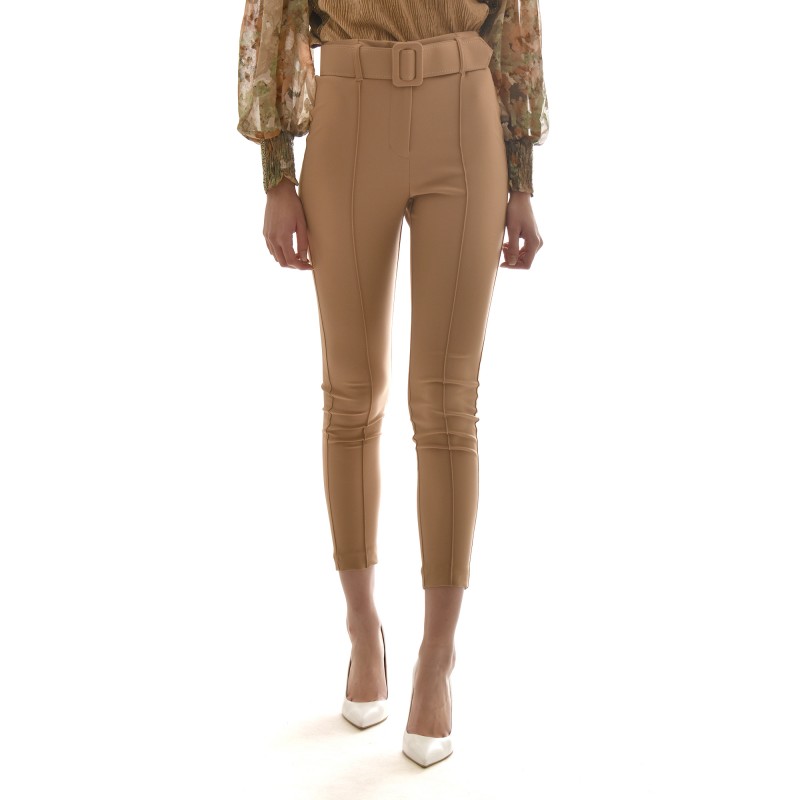 Twenty-29 Trousers With Belt-Camel