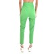 Twenty-29 Trousers High Waisted With Seams-Green