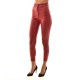 Twenty-29 Faux Leather Trousers-Fiery Red Twenty-29 Faux Leather Trousers-Fiery Red
