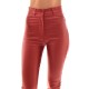 Twenty-29 Faux Leather Trousers-Fiery Red Twenty-29 Faux Leather Trousers-Fiery Red
