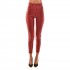 Twenty-29 Faux Leather Trousers-Fiery Red