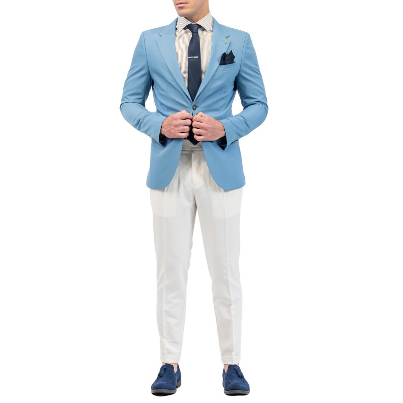 Vittorio Classic Fit Blazer Bonnato-Navy