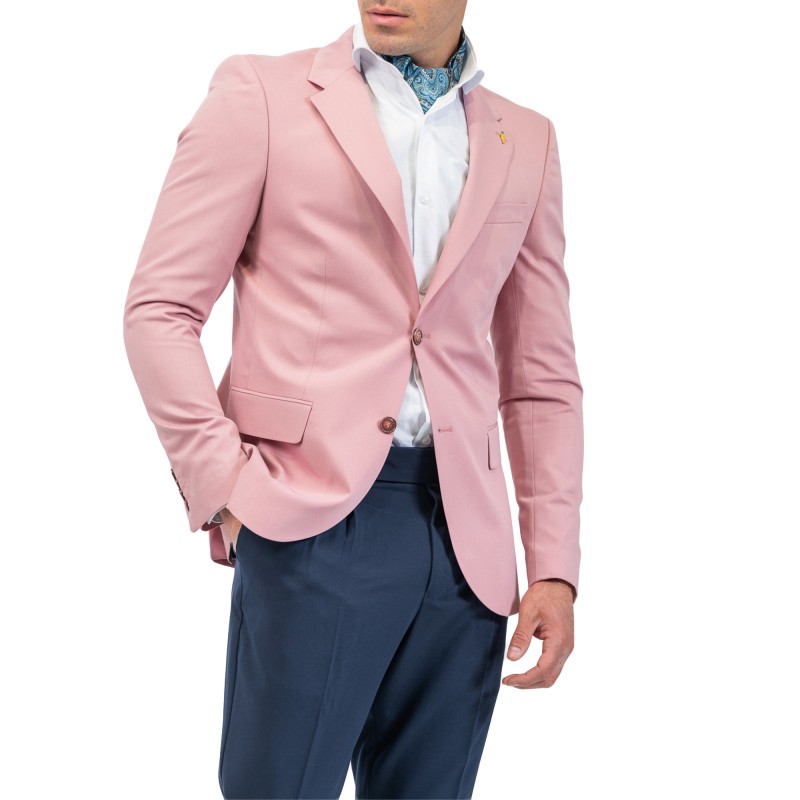 Vittorio Classic Fit Blazer Bonnato-Rosewood Vittorio Classic Fit Blazer Bonnato-Rosewood