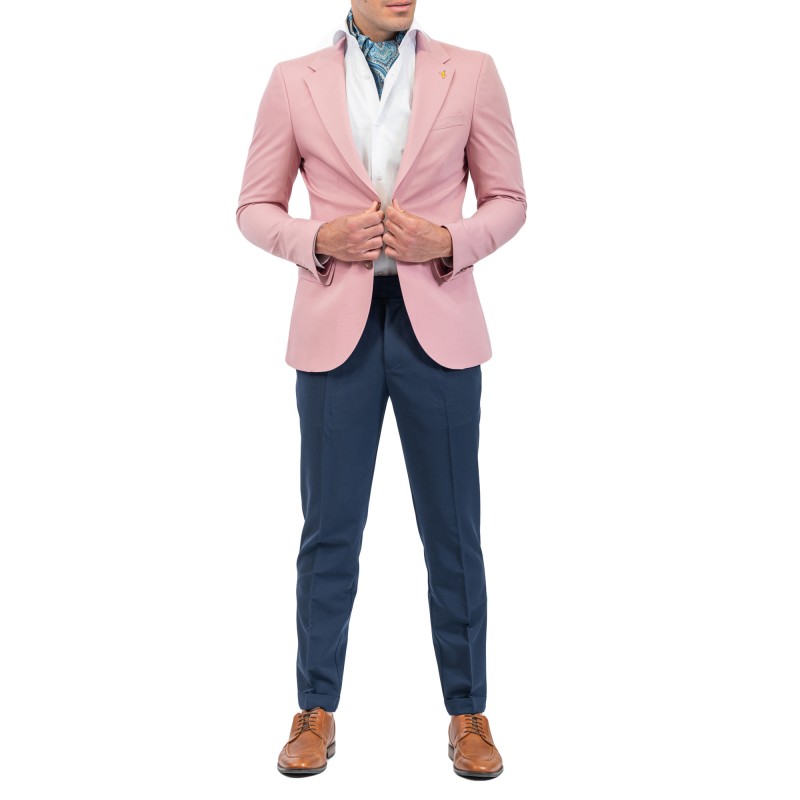 Vittorio Classic Fit Blazer Bonnato-Rosewood Vittorio Classic Fit Blazer Bonnato-Rosewood