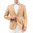 Vittorio Micropatterned Casual Blazer-Beige