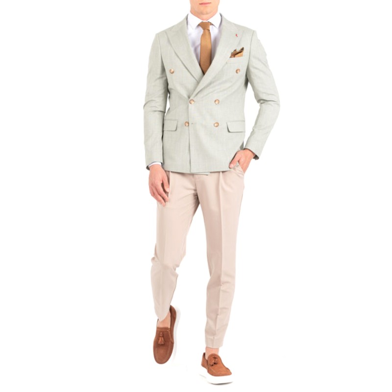 Vittorio Blazer Striped-Green Vittorio Blazer Striped-Green
