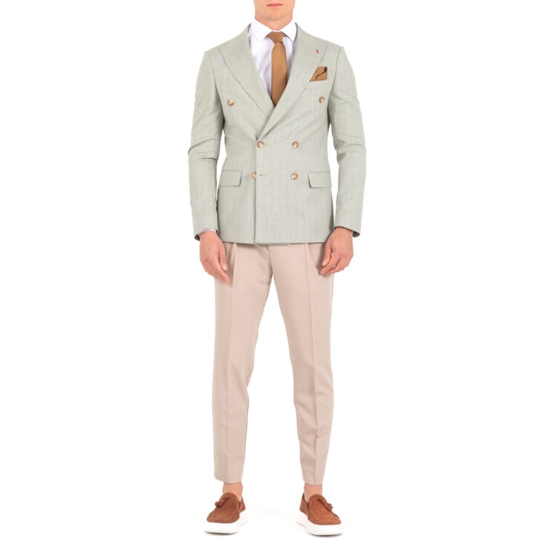 Vittorio Blazer Striped-Green Vittorio Blazer Striped-Green