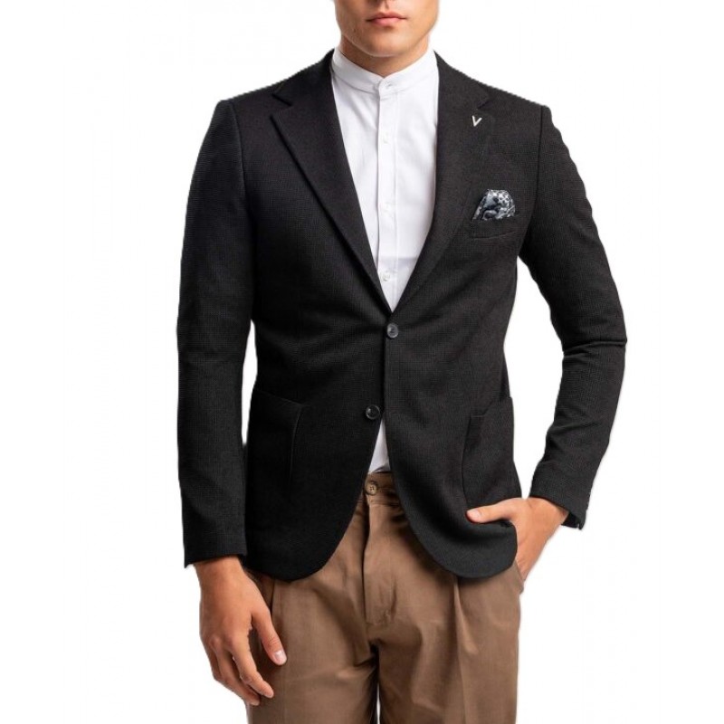 Vittorio Blazer Slim Fit-Black Vittorio Blazer Slim Fit-Black