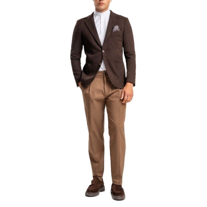 Vittorio Blazer Slim Fit-Brown