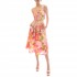 Twenty-29 Floral Pleated Skirt-Pink Garden