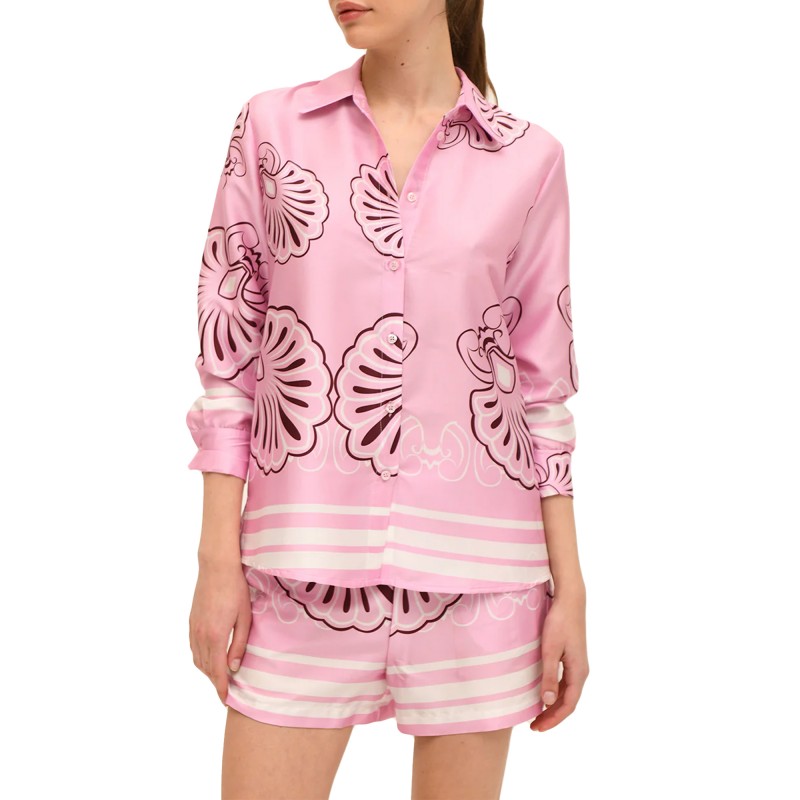 Twenty-29 Skirt With Print-Pink