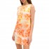Twenty-29 Dress Bow Back With Print-Orange/Yellow