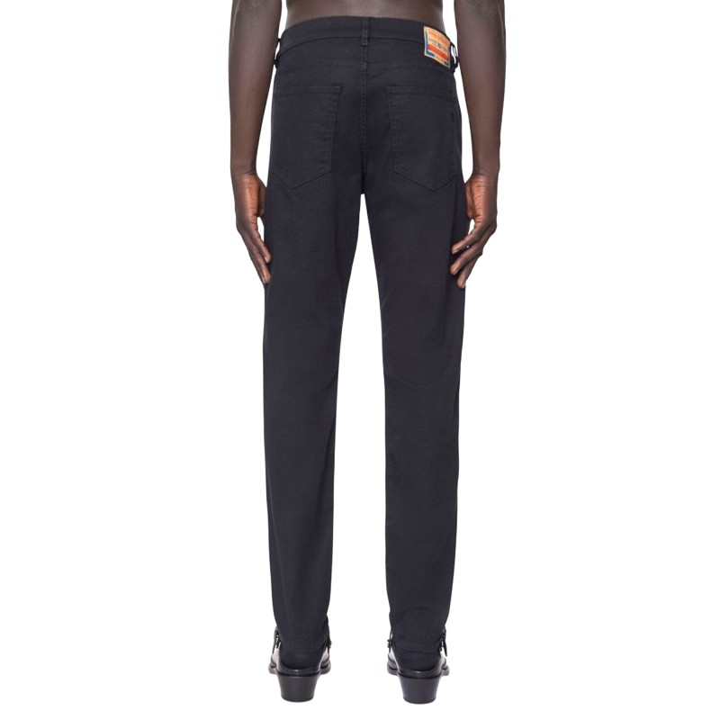 Diesel Slim Fit Mid Waist D.STRUKT Jeans-Black Diesel Slim Fit Mid Waist D.STRUKT Jeans-Black