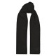 Diesel Ribbed Wool Blend Scarf-Black