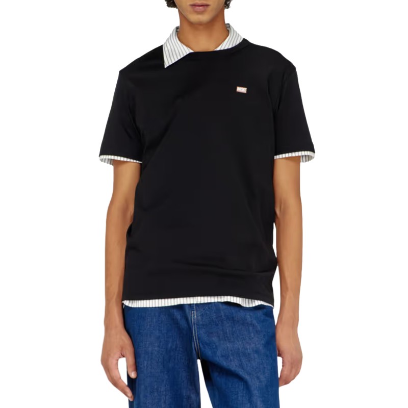 Diesel T-Shirt T-Megor-K77-Black Diesel T-Shirt T-Megor-K77-Black