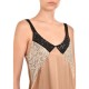 Dixie Dress Midi Sequins-Beige