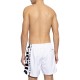 Diesel Swim Shorts Mid-Length With Maxi Logo Rio-41-D-Core-White/Black