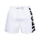 Diesel Swim Shorts Mid-Length With Maxi Logo Rio-41-D-Core-White/Black