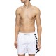 Diesel Swim Shorts Mid-Length With Maxi Logo Rio-41-D-Core-White/Black