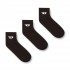 Diesel Socks Ankle 3 Pack-Black