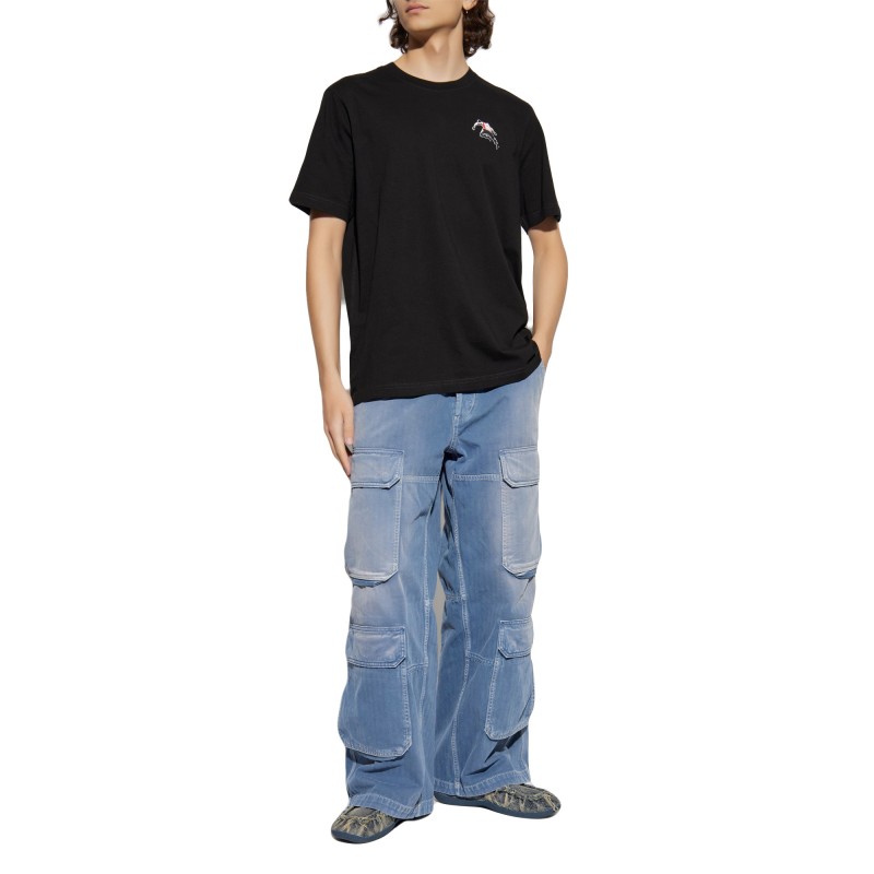 Diesel T-Shirt T-Adjust-T3-Black Diesel T-Shirt T-Adjust-T3-Black