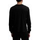 Diesel T-Shirt Long Sleeve With Logo-Black Diesel T-Shirt Long Sleeve With Logo-Black