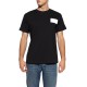 Diesel T-Shirt T-Norm-T3 Maglietta-Black Diesel T-Shirt T-Norm-T3 Maglietta-Black