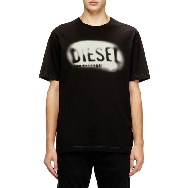 Diesel T-Shirt T-Adjust-V2-Black